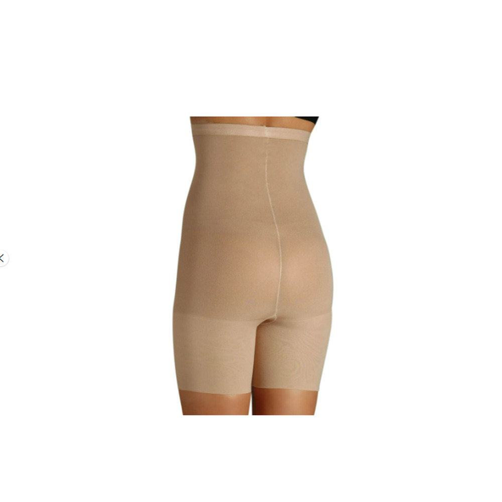 Assets By Spanx Women’s Nude Size 3 Hi Waist Mid Thigh Shaper Shaping NEW - Picture 3 of 8